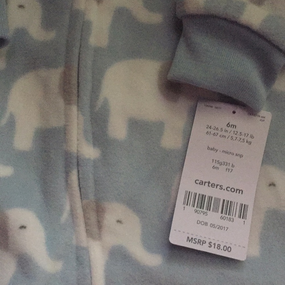 NWT - Bundle of 2 Carter’s Sleepers - Picture 2 of 5